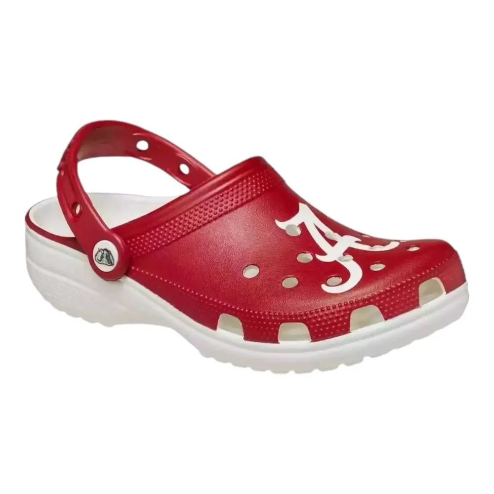 Crocs University of Alabama Classic Clogs Size Men's 10‎ Womens 12 NCAA Football